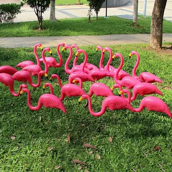 2 Slog Realne Flamingo Model Umetnih Plastičnih Flamingo Prostem Vrt Dekoracijo Poroke Villa Vrt Dekor Ornament Vroče