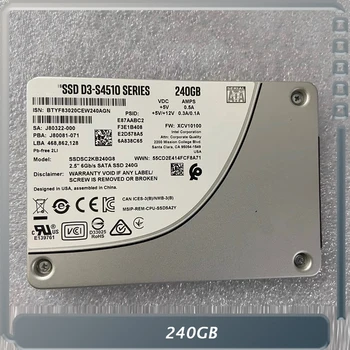 240GB Za Intel SSDSC2KB240G8 D3-S4510 6Gb/S SATA SSD 240 G